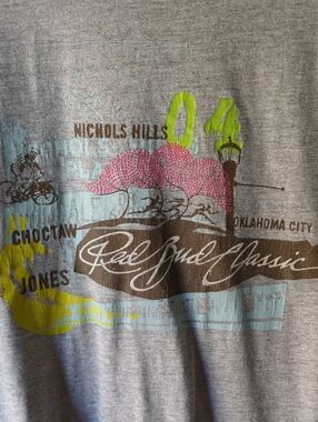 2004 Men's Gray Red Bud Classic T-shirt Size XL